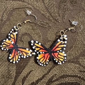 Monarch Butterfly Earrings